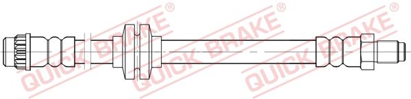 Гальмівні шланги QUICK BRAKE 32134 - zapix
