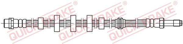 Гальмівні шланги QUICK BRAKE 32208 - zapix