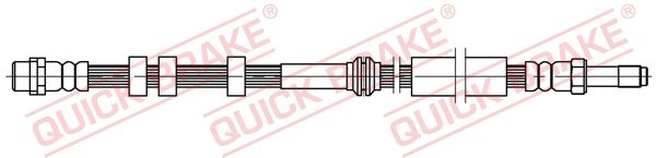 Гальмівні шланги QUICK BRAKE 32209 - zapix