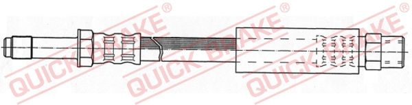 Гальмівні шланги QUICK BRAKE 32327 - zapix