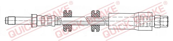 Гальмівні шланги QUICK BRAKE 32406 - zapix