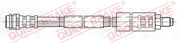 Гальмівні шланги QUICK BRAKE 32407 - zapix