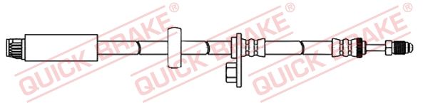 Гальмівні шланги QUICK BRAKE 32806 - zapix
