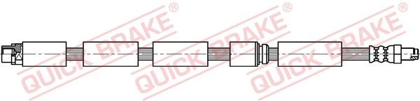 Гальмівні шланги QUICK BRAKE 32810 - zapix