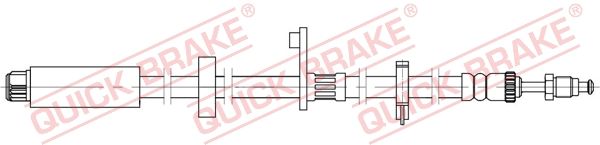 Гальмівні шланги QUICK BRAKE 32824 - zapix