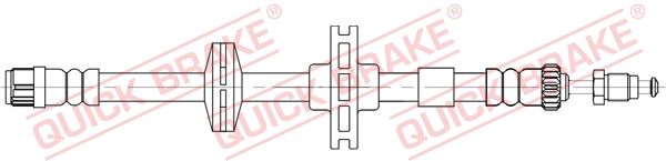 Гальмівні шланги QUICK BRAKE 32839 - zapix