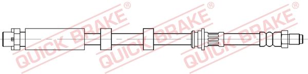 Гальмівні шланги QUICK BRAKE 32844 - zapix
