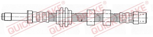 Гальмівні шланги QUICK BRAKE 32937 - zapix