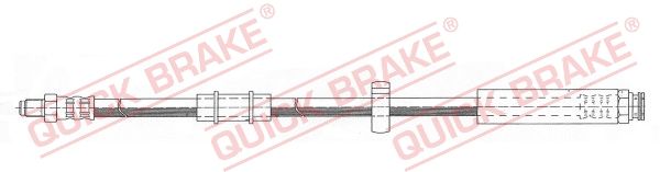 Гальмівні шланги QUICK BRAKE 32961 - zapix