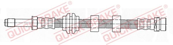 Гальмівні шланги QUICK BRAKE 32963 - zapix