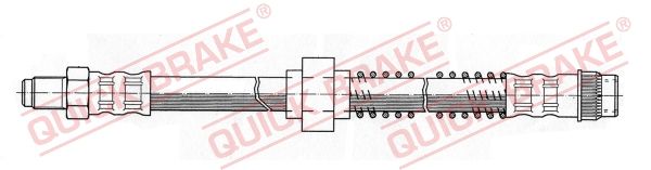 Гальмівні шланги QUICK BRAKE 32973 - zapix