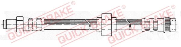 Гальмівні шланги QUICK BRAKE 32975 - zapix