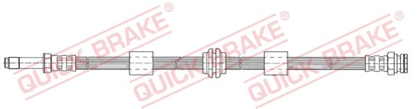 Гальмівні шланги QUICK BRAKE 32976 - zapix
