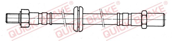 Гальмівні шланги QUICK BRAKE 33101 - zapix