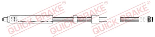 Гальмівні шланги QUICK BRAKE 35908 - zapix