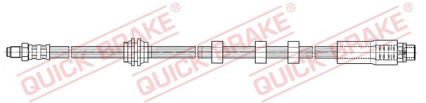Гальмівні шланги QUICK BRAKE 35911 - zapix