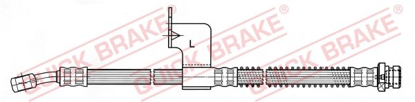 Гальмівні шланги QUICK BRAKE 59937 - zapix