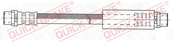 Гальмівні шланги QUICK BRAKE 22307 - zapix