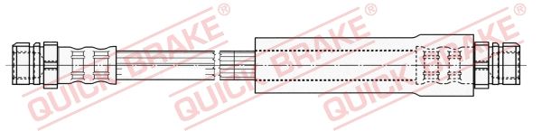 Гальмівні шланги QUICK BRAKE 22315 - zapix