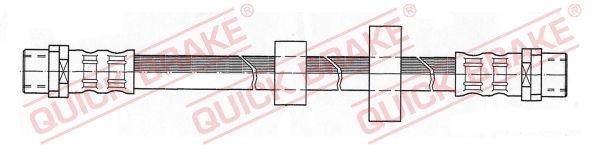 Гальмівні шланги QUICK BRAKE 22406 - zapix