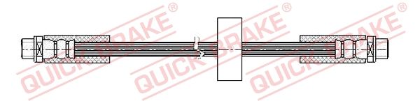 Гальмівні шланги QUICK BRAKE 22417 - zapix