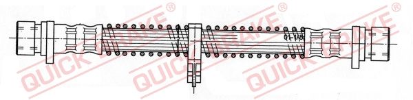 Гальмівні шланги QUICK BRAKE 22920 - zapix