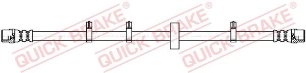 Гальмівні шланги QUICK BRAKE 22929 - zapix