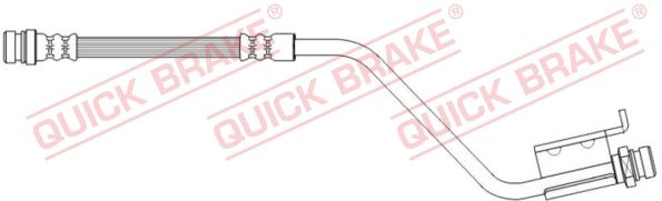 Гальмівні шланги QUICK BRAKE 22946 - zapix