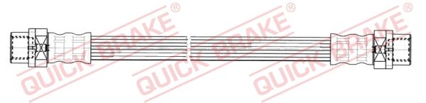 Гальмівні шланги QUICK BRAKE 25022 - zapix