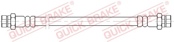 Гальмівні шланги QUICK BRAKE 25091 - zapix