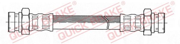 Гальмівні шланги QUICK BRAKE 27024 - zapix