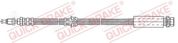 Гальмівні шланги QUICK BRAKE 37924 - zapix