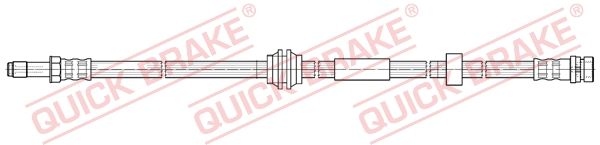 Гальмівні шланги QUICK BRAKE 37939 - zapix