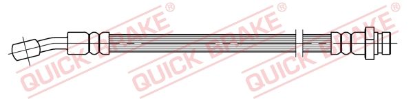 Гальмівні шланги QUICK BRAKE 50074 - zapix