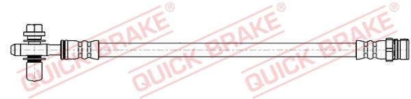 Гальмівні шланги QUICK BRAKE 50079X - zapix
