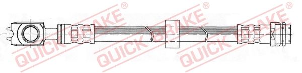Гальмівні шланги QUICK BRAKE 50104 - zapix