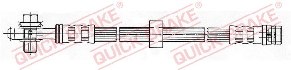 Гальмівні шланги QUICK BRAKE 50104X - zapix