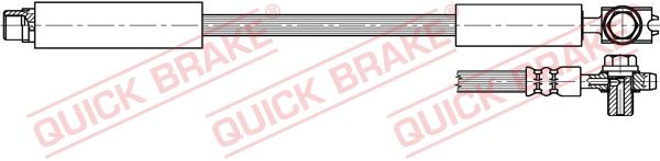 Гальмівні шланги QUICK BRAKE 50402X - zapix