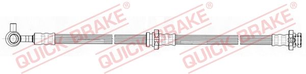 Гальмівні шланги QUICK BRAKE 50834 - zapix