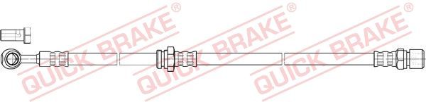 Гальмівні шланги QUICK BRAKE 50850X - zapix