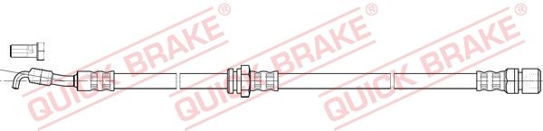 Гальмівні шланги QUICK BRAKE 50853X - zapix