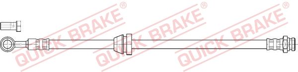 Гальмівні шланги QUICK BRAKE 50854X - zapix