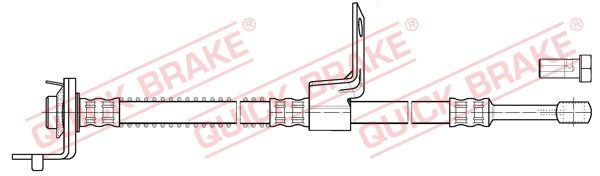 Гальмівні шланги QUICK BRAKE 50856X - zapix