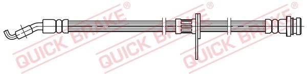 Гальмівні шланги QUICK BRAKE 50877 - zapix