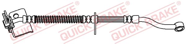 Гальмівні шланги QUICK BRAKE 50884 - zapix