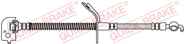 Гальмівні шланги QUICK BRAKE 50887 - zapix