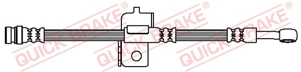 Гальмівні шланги QUICK BRAKE 50894 - zapix