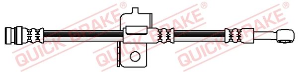 Гальмівні шланги QUICK BRAKE 50895 - zapix