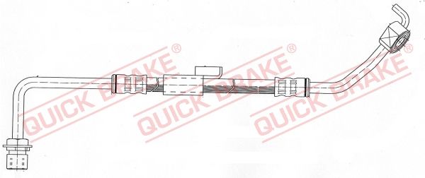 Гальмівні шланги QUICK BRAKE 50946 - zapix