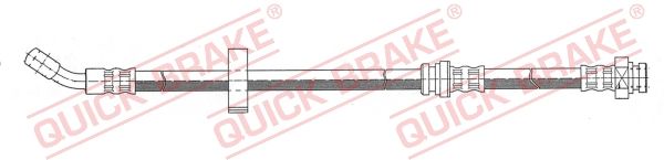 Гальмівні шланги QUICK BRAKE 50947 - zapix